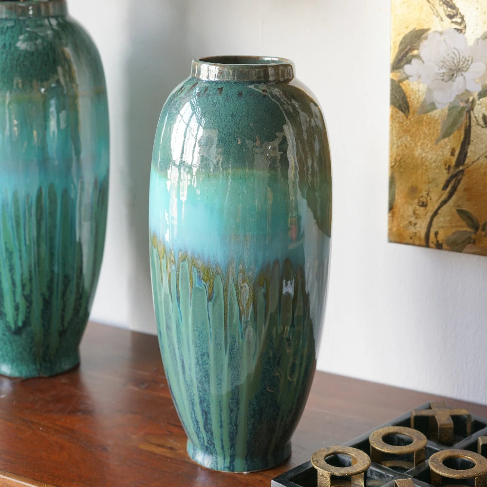 Modern Decorative Ceramic Vase for Flowers and Elegant Home Decor