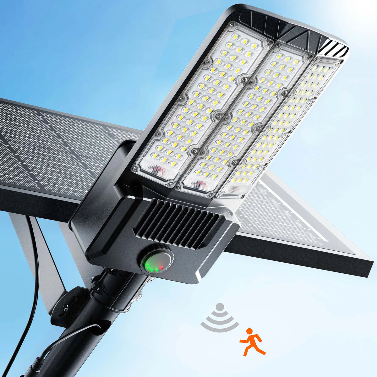 Commercial Solar Led Parking Lot Lights With Motion Sensor