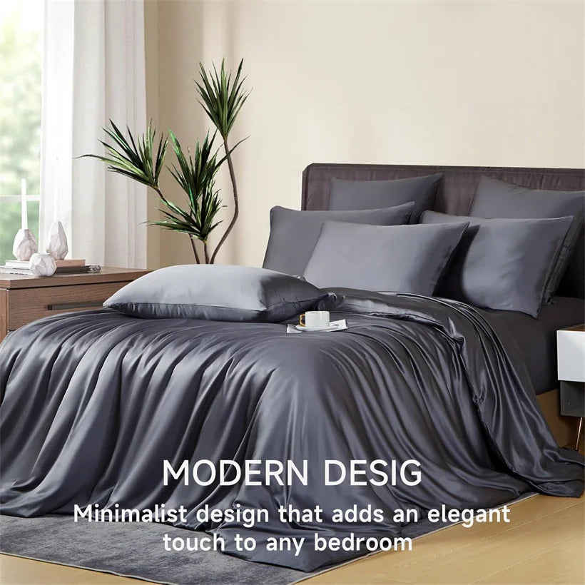 Dreamreal Luxury Natural Bamboo Duvet Cover And Sheets