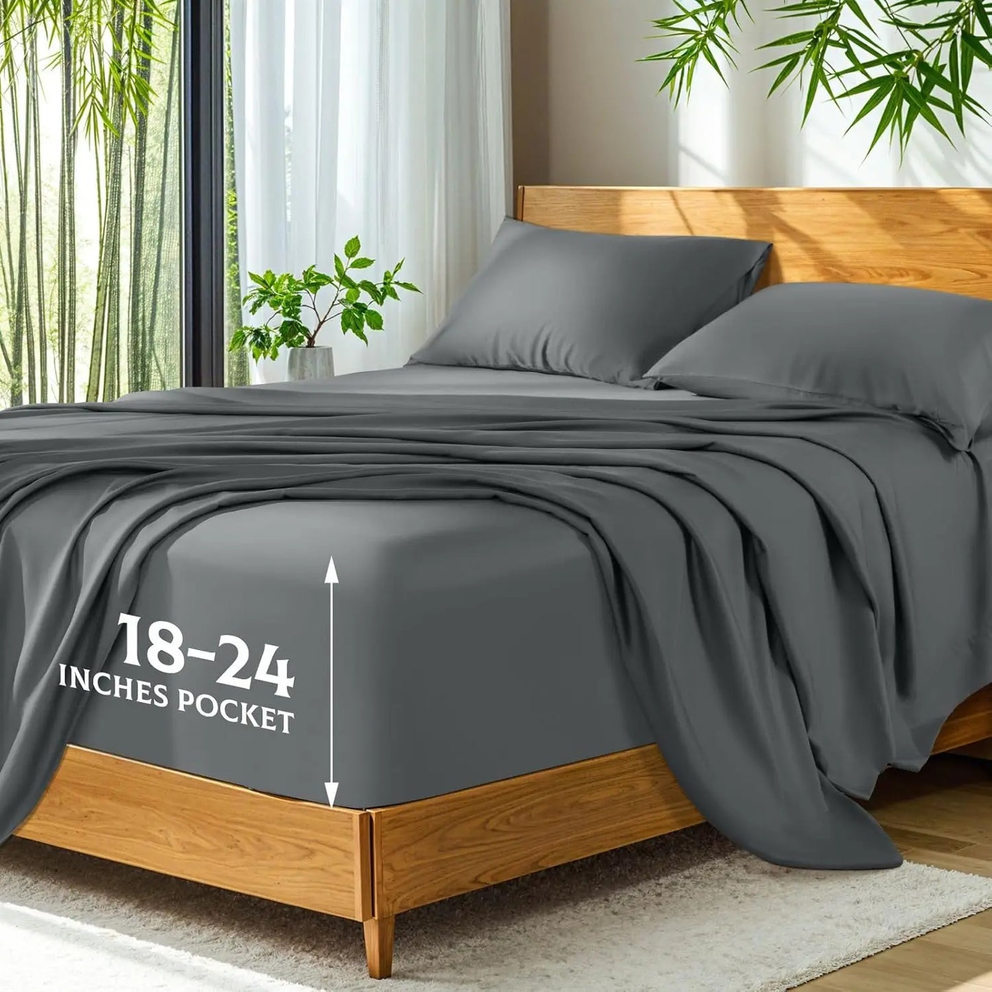 Silk Bed Sheets For Hot Sleepers With Extra Deep Pocket