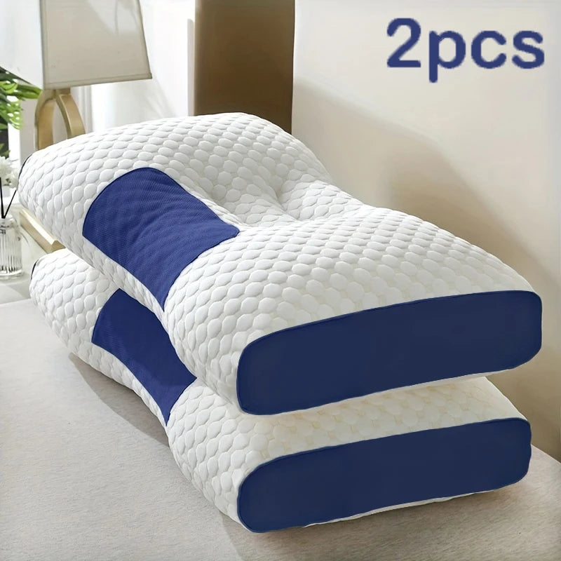 UfistCN Massage Neck Pillow Ergonomic Orthopedic Contour Support