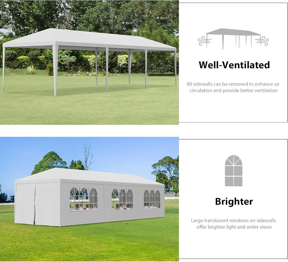 NONECN Outdoor Party Tent Heavy Duty Canopy For Events