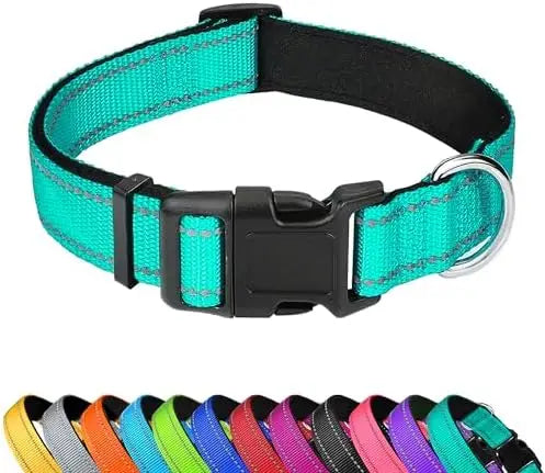 YTYIN Reflective Dog Collar with Adjustable Buckle