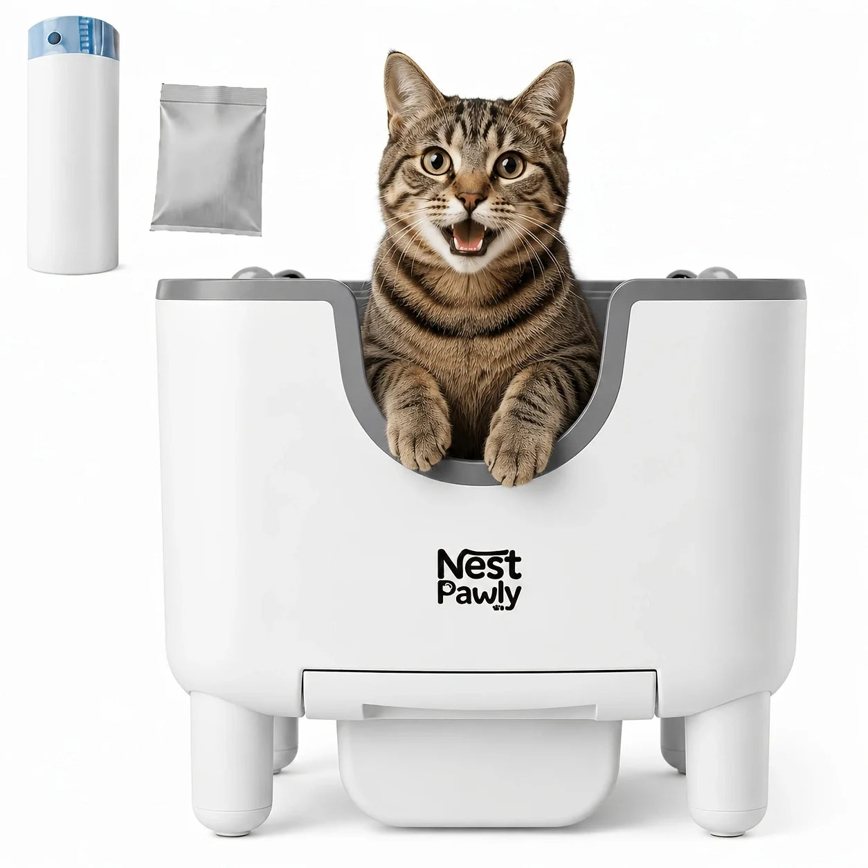 NestPawly M07 Automatic Self Cleaning Cat Litter Box