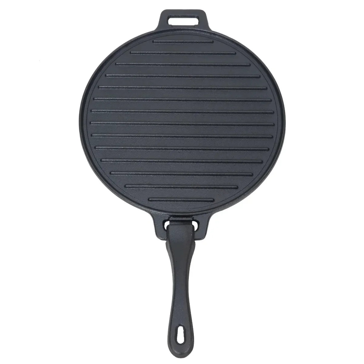 Cast Iron Skillet Set Four Piece Griddle With Handles Preseasoned