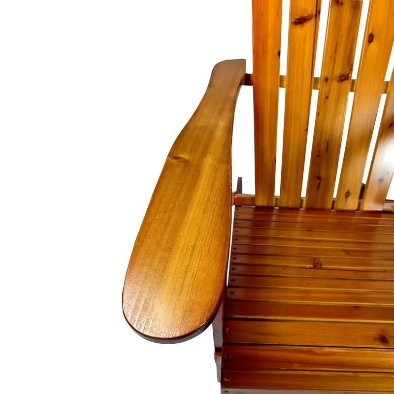 Foldable Outdoor Adirondack Chair For Indoor And Outdoor Use