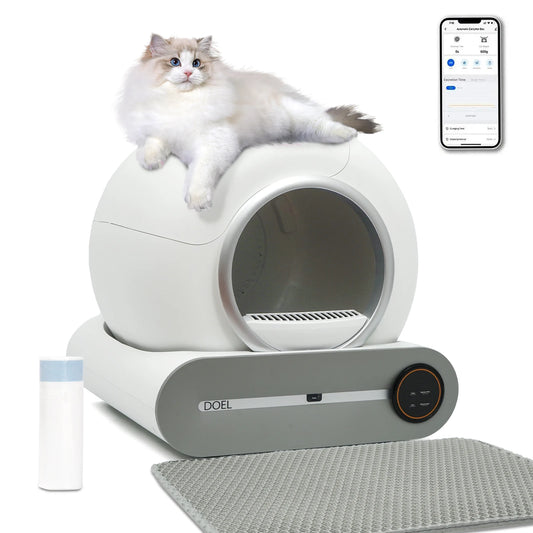 DOEL Self Cleaning Smart Cat Litter Box WiFi App