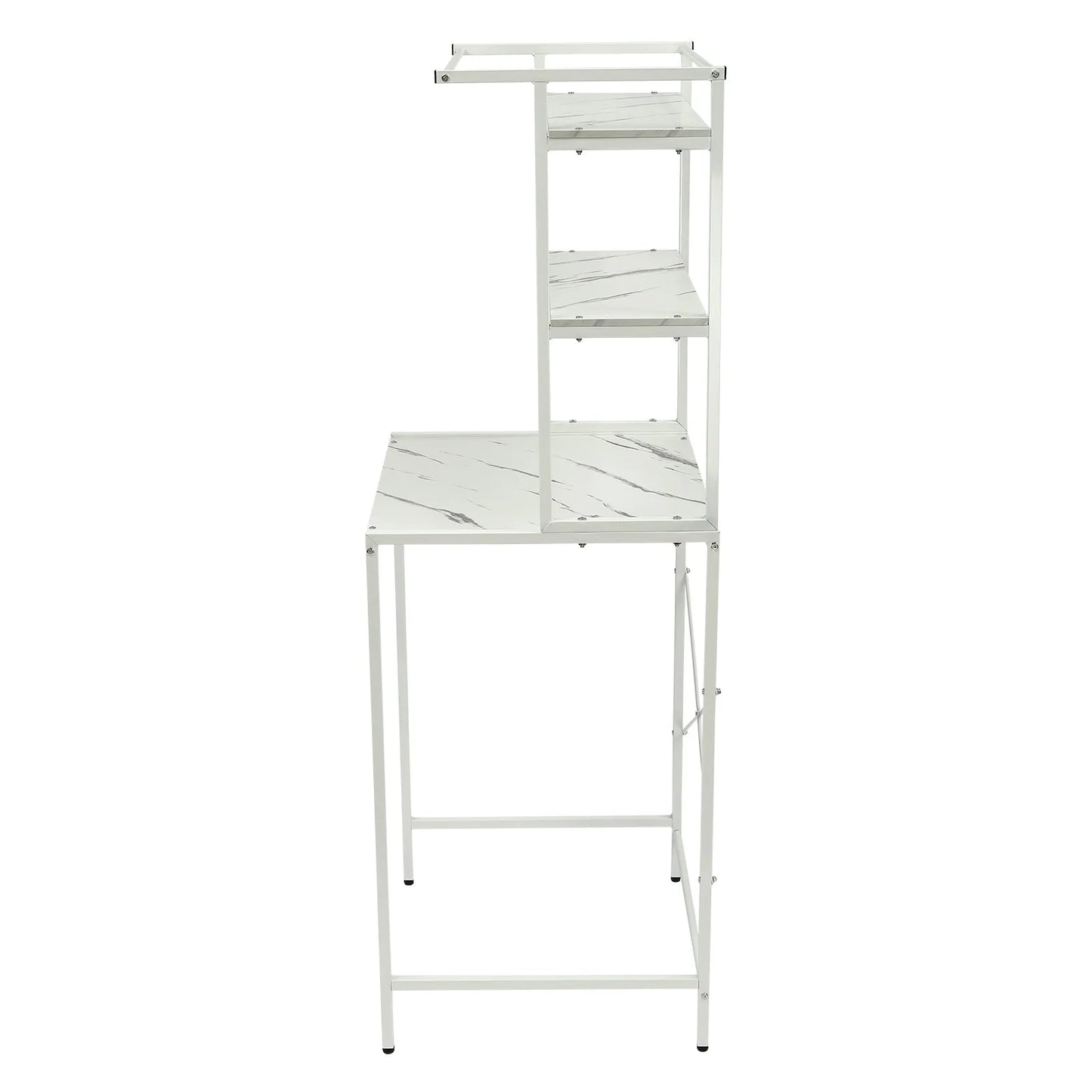 3-Tier Over Washer Dryer Storage Shelf Organizer For Bathroom