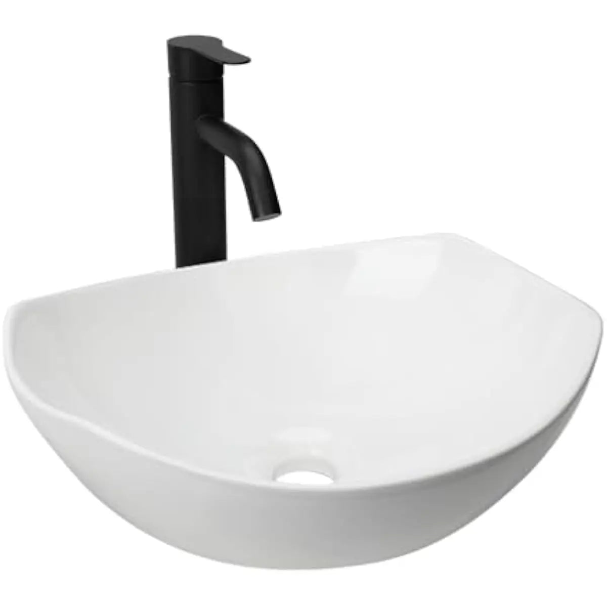 Farmhouse Bathroom Vanity Set Irregular Vessel Sink Sliding Barn Doors