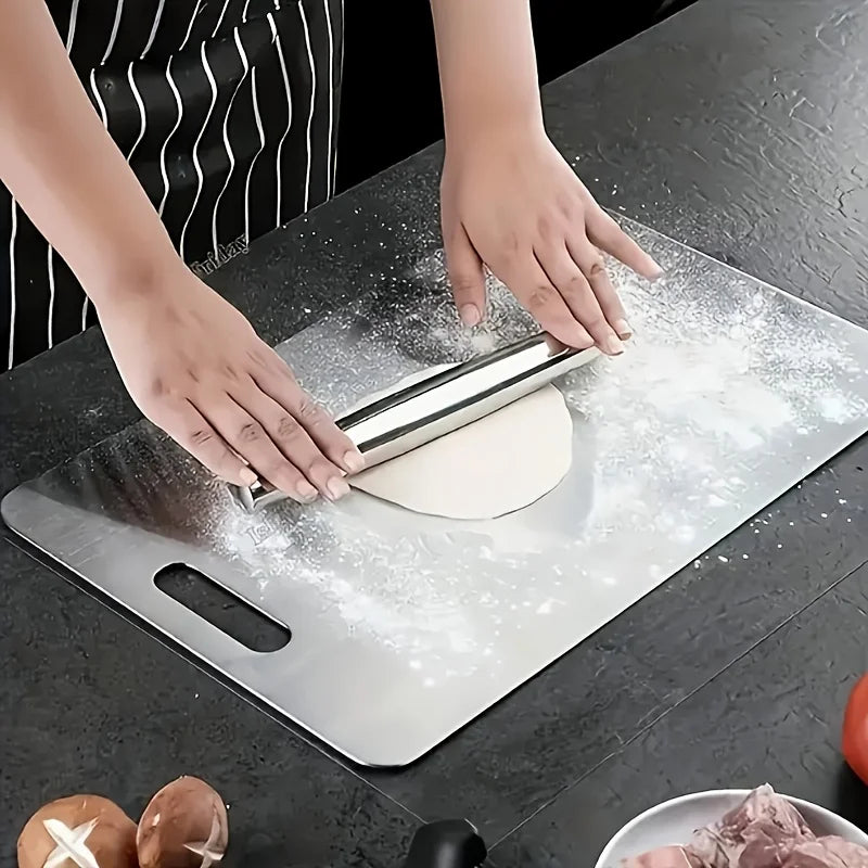 Stainless Steel Cutting Boards Set 3 BPA Free Dishwasher Safe