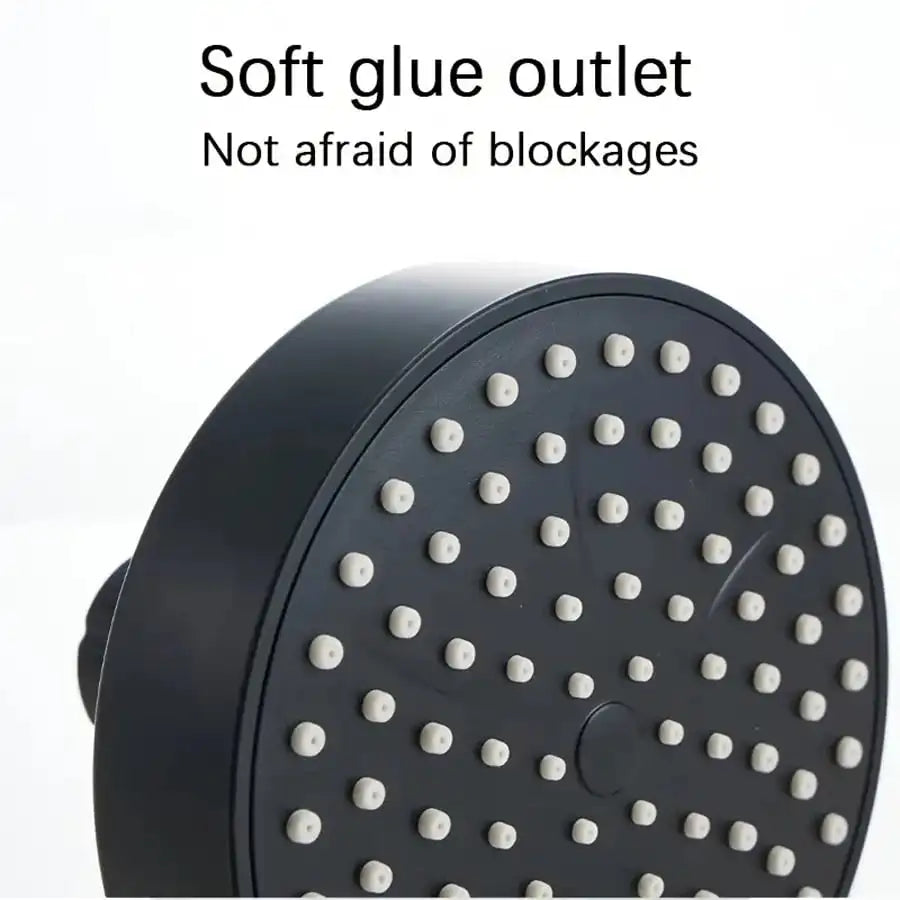 Universal Fit High Pressure Shower Head With Strong Spray