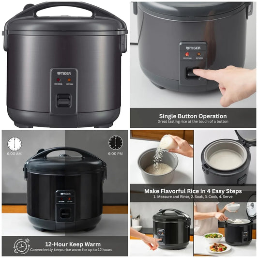 XMSJ Rice Cooker JNP S18U KY White Nonstick Inner Pot