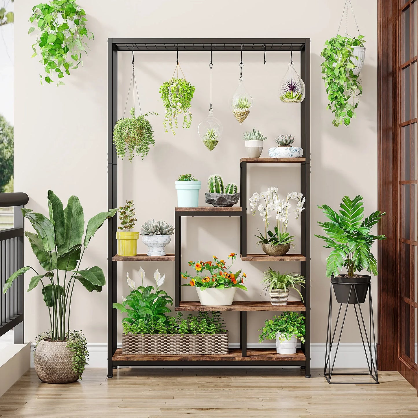 Tribesigns Five Tier Indoor Outdoor Garden Plant Stand