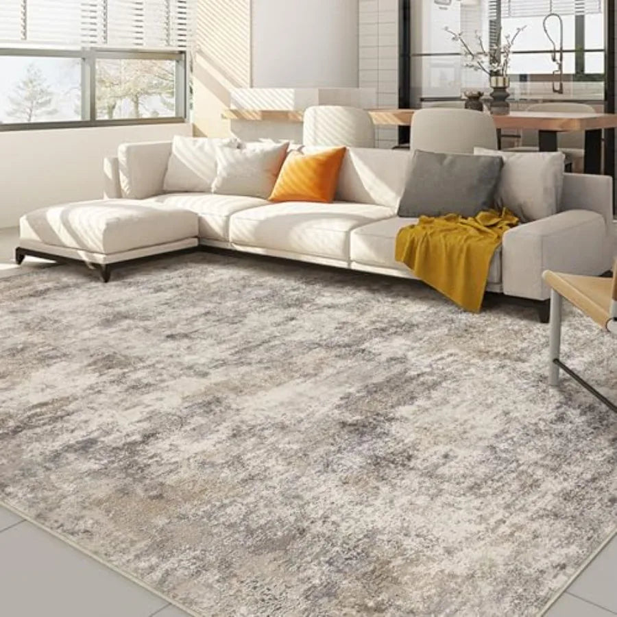 Boho Kilim Style Area Rug Polyester Machine Washable