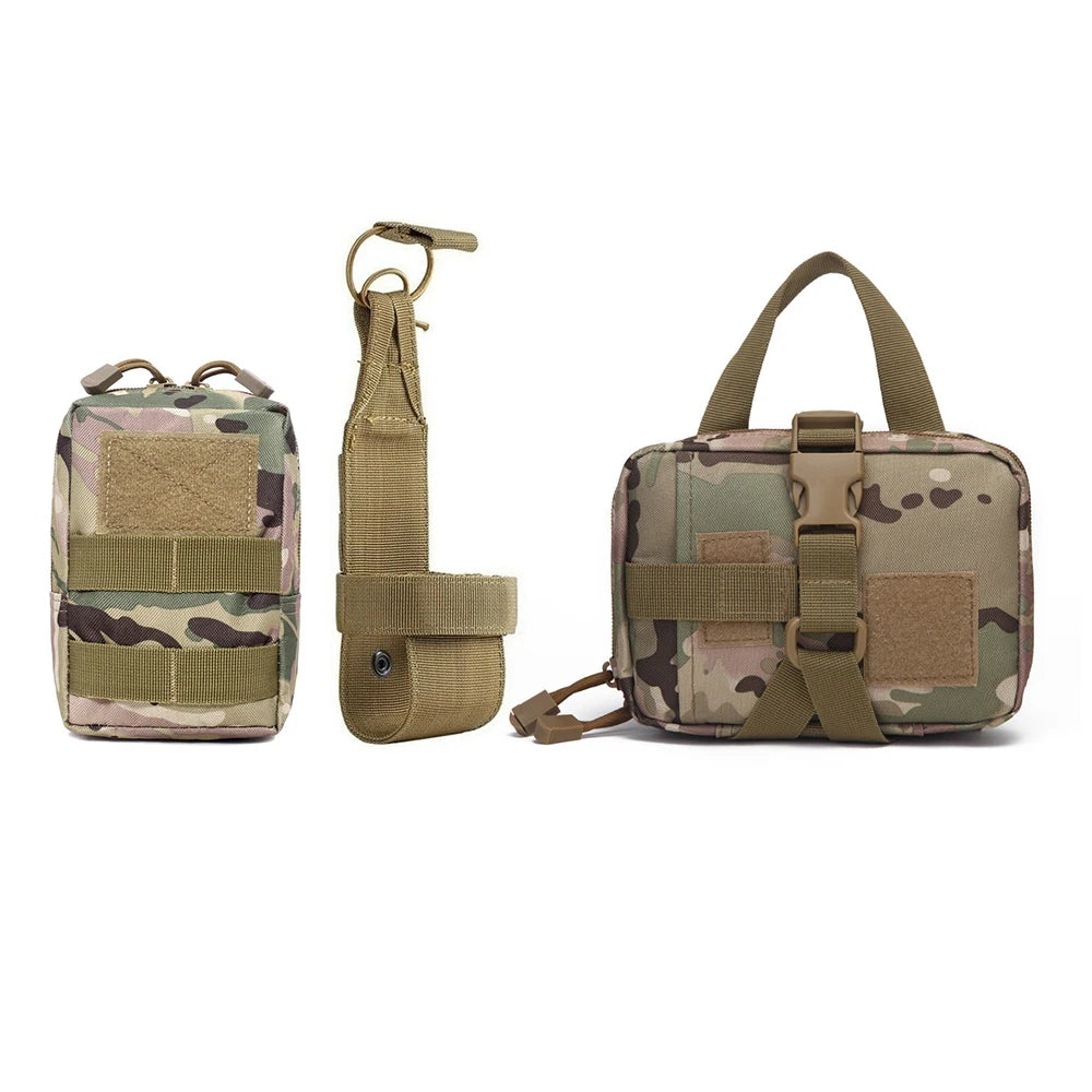 PETRAVELCN Dog Tactical MOLLE Pouches Set For Harness Training