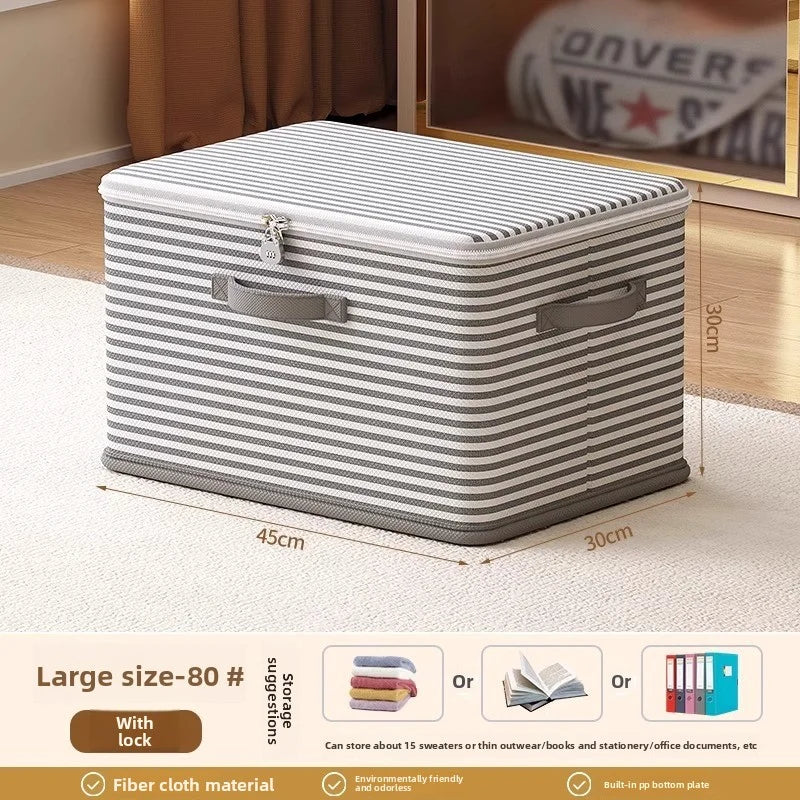 Lockable Password Storage Box For Wardrobe Organization