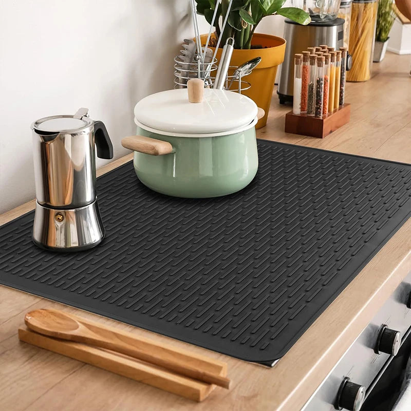 Silicone Cooktop Protector Mat For Electric Stoves Glass Ceramic And Oven