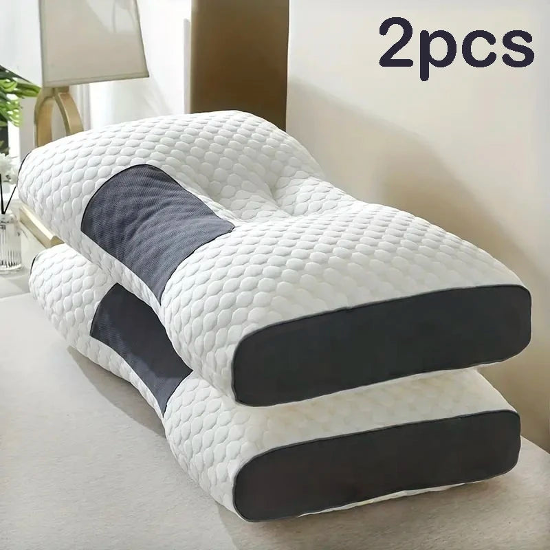 UfistCN Massage Neck Pillow Ergonomic Orthopedic Contour Support