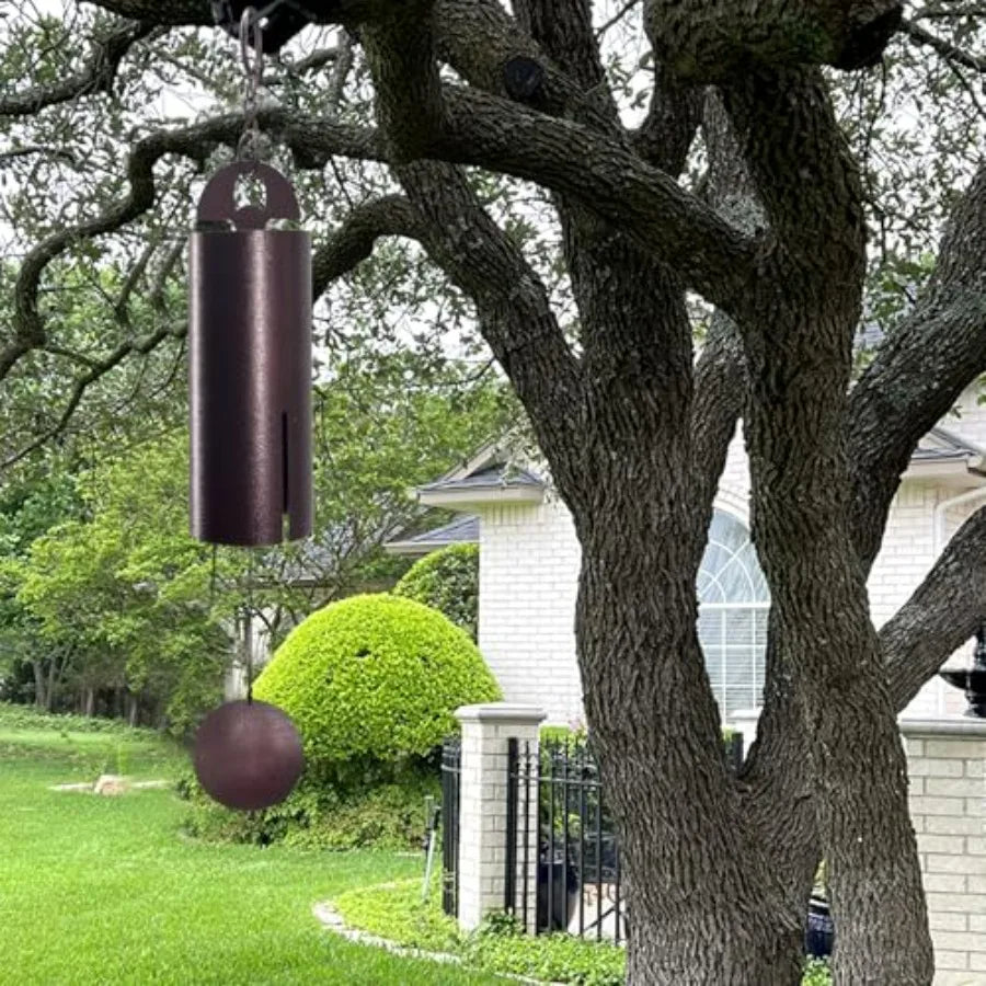 Outdoor Wind Chimes Deep Tone Windbell Patio Garden Serenity Bell