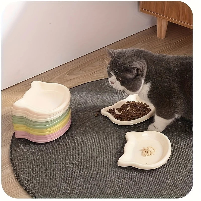 Plastic Cat Food Bowl