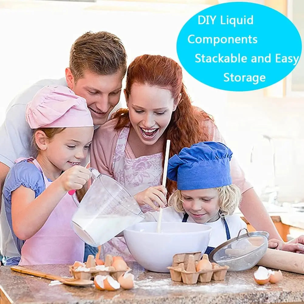 Nesting Stainless Steel Measuring Cups And Spoons Set Plastic Cups