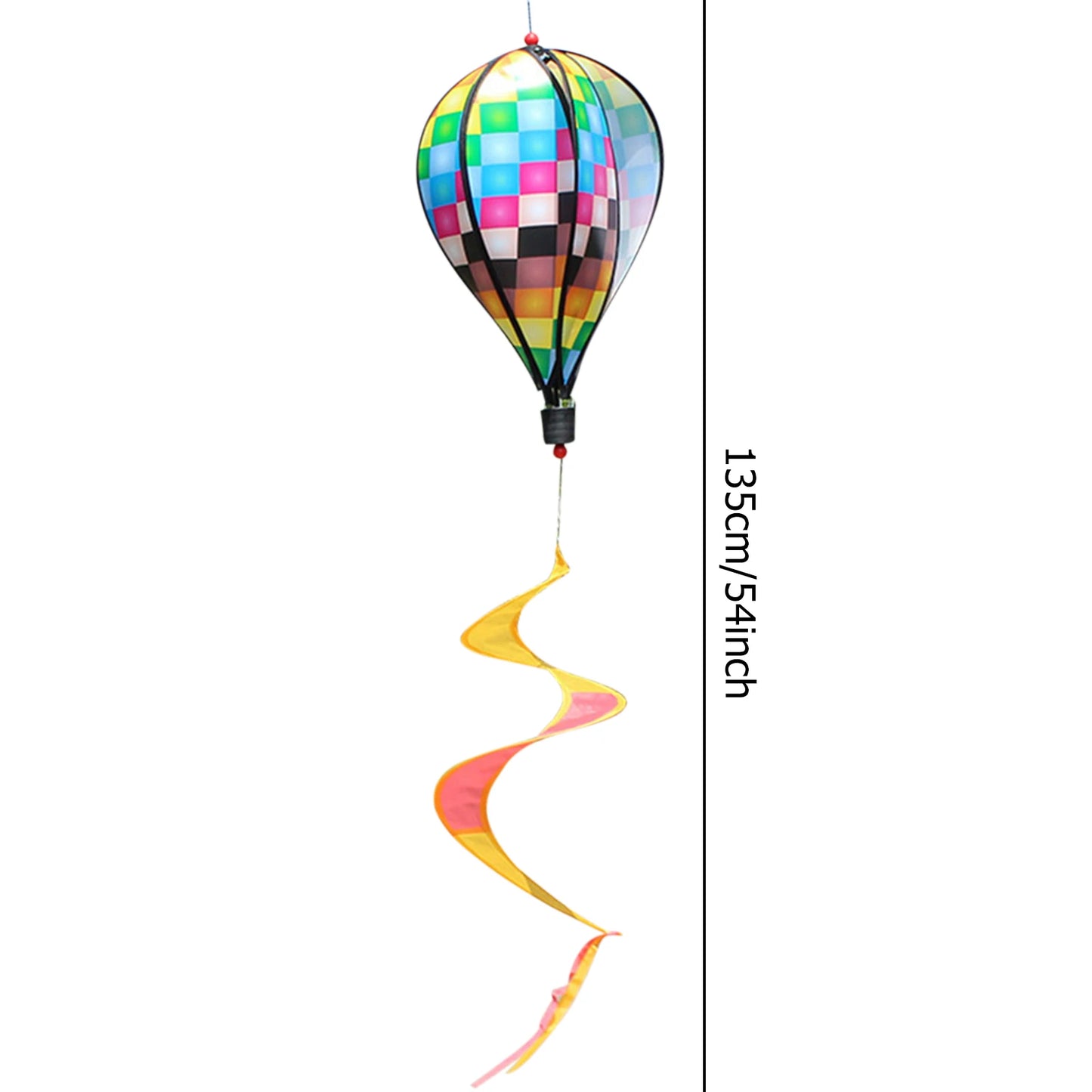 Shunmaii Hot Air Balloon Rotating Wind Spinner Garden Decoration