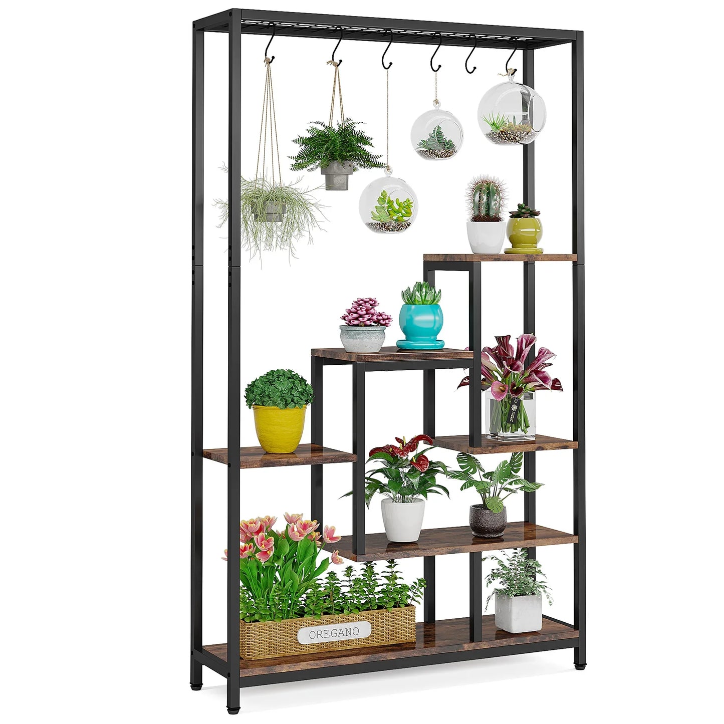 Tribesigns Five Tier Indoor Outdoor Garden Plant Stand