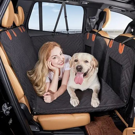 Back Seat Extender Dog Hammock And Durable Car Seat Cover