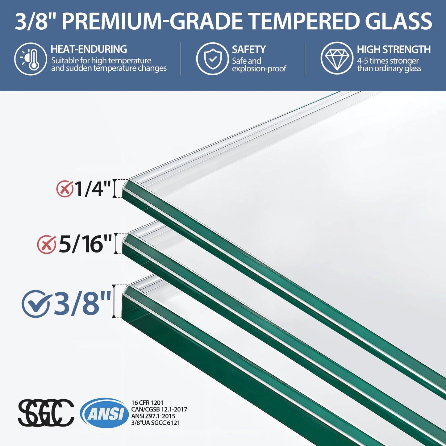 Sh.Kl Frameless Double Sliding Shower Door With Tempered Glass