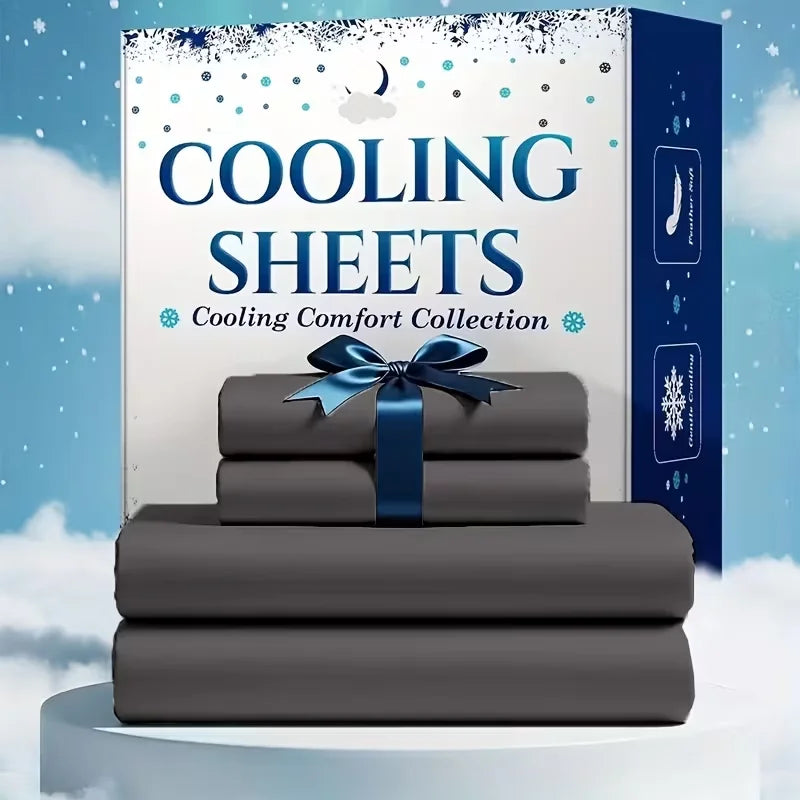 Bamboo Cooling Sheet Set For Children, Breathable And Comfortable