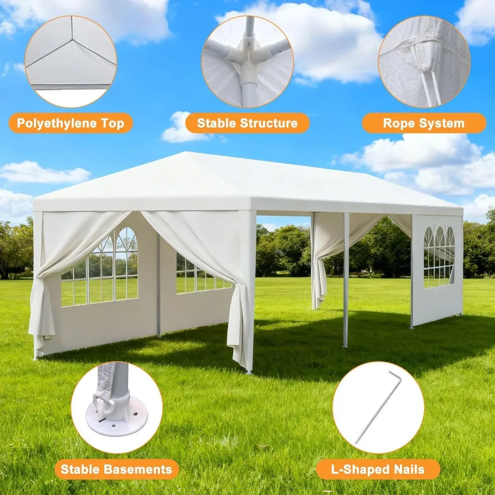 NONECN Outdoor Party Tent Heavy Duty Canopy For Events