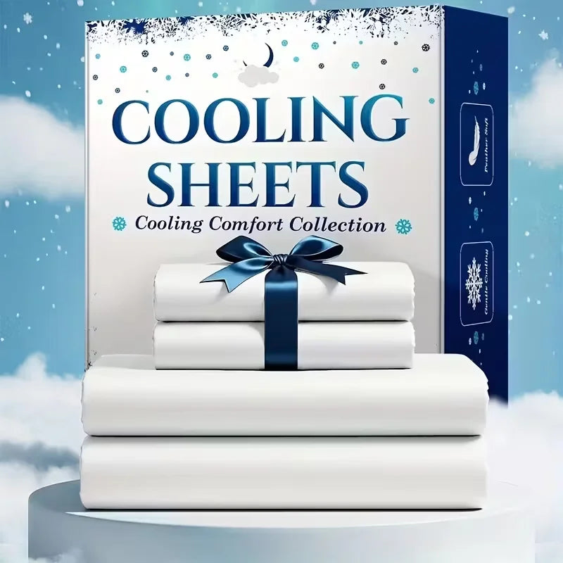 Bamboo Cooling Sheet Set For Children, Breathable And Comfortable