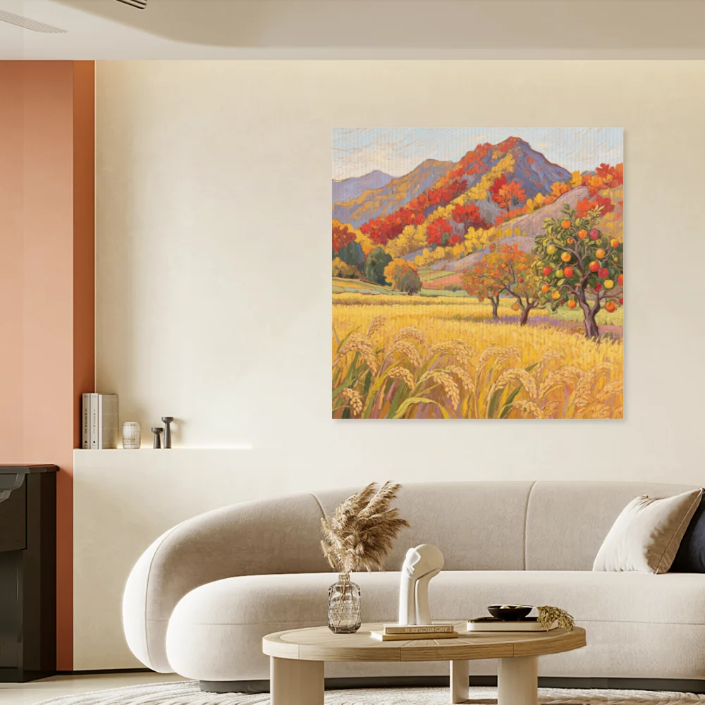 Modern Four Seasons Canvas Wall Art Print Home Decor