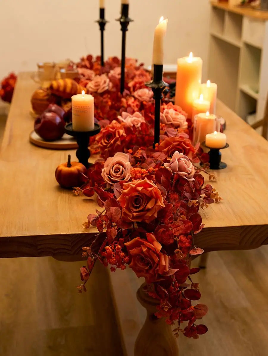 Artificial Flower Vine Garland for Party Decor Valentine Day