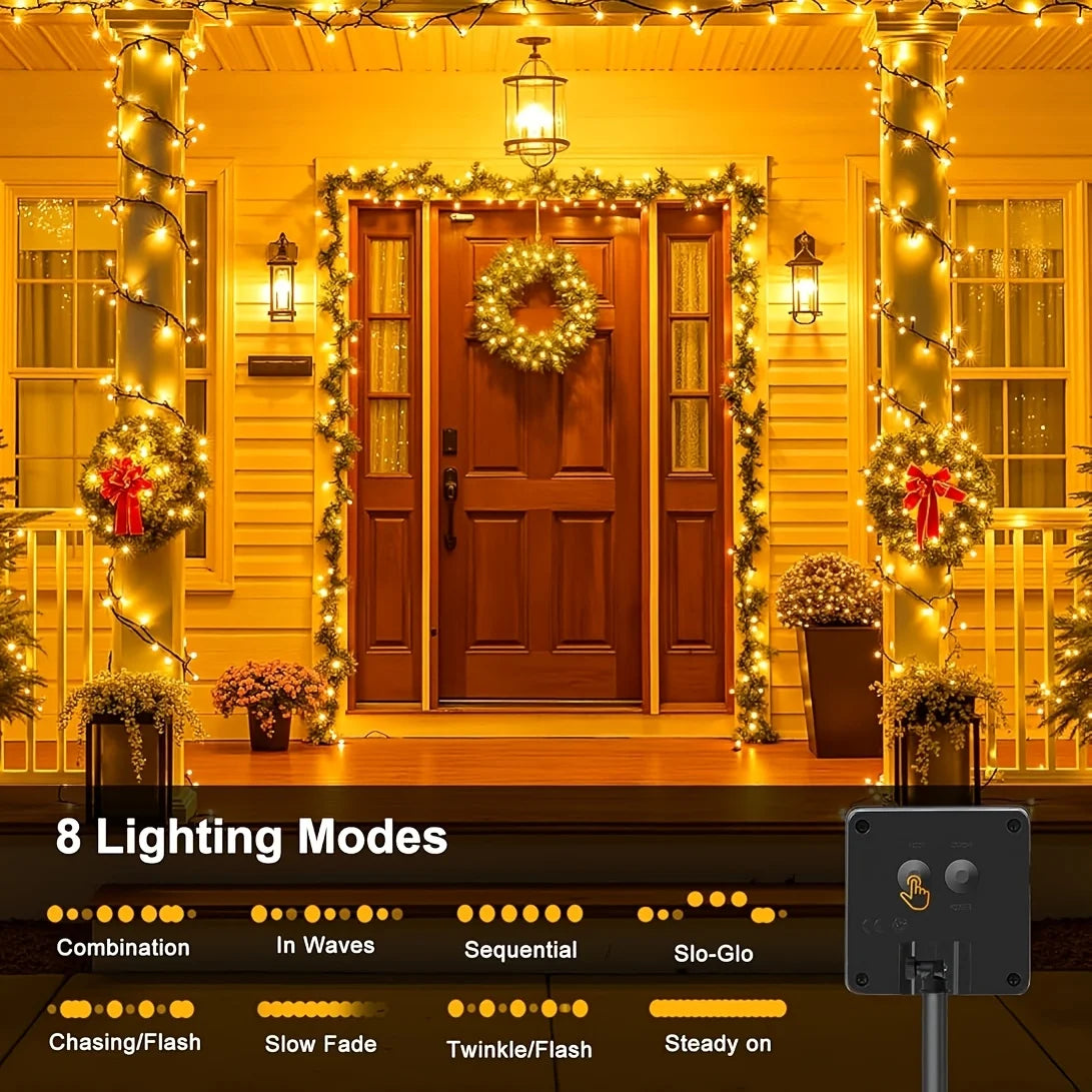 YIMIA Patriotic Solar Stake Lights For Independence Day Decoration