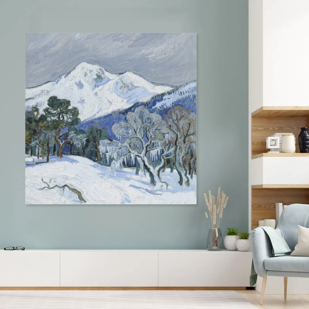 Modern Four Seasons Canvas Wall Art Print Home Decor