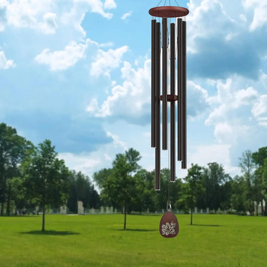 Deep Tone Wind Chimes for Outdoor Memorial and Garden Decor