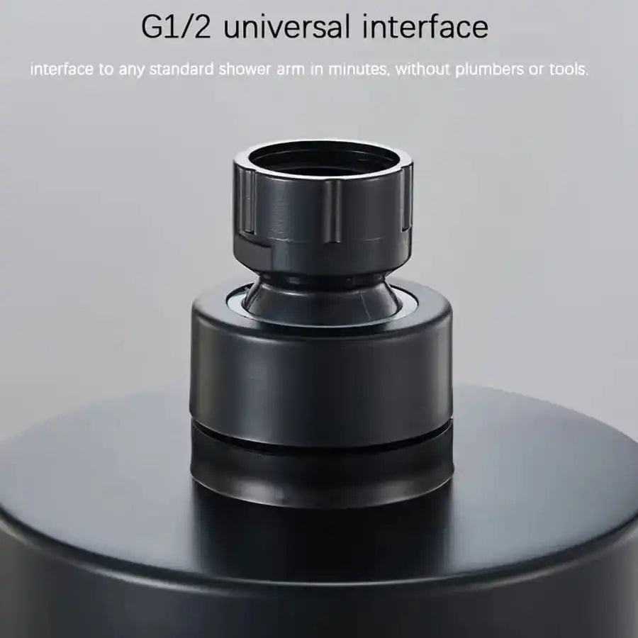 Universal Fit High Pressure Shower Head With Strong Spray