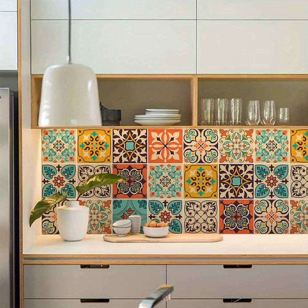 Tile Peel And Stick Vinyl Wall Decals For Home Decor