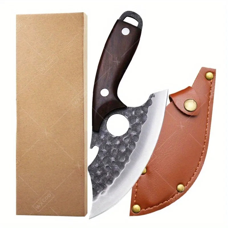 WXCOO Kitchen Chef Knife Stainless Steel Multipurpose Knife With Sheath