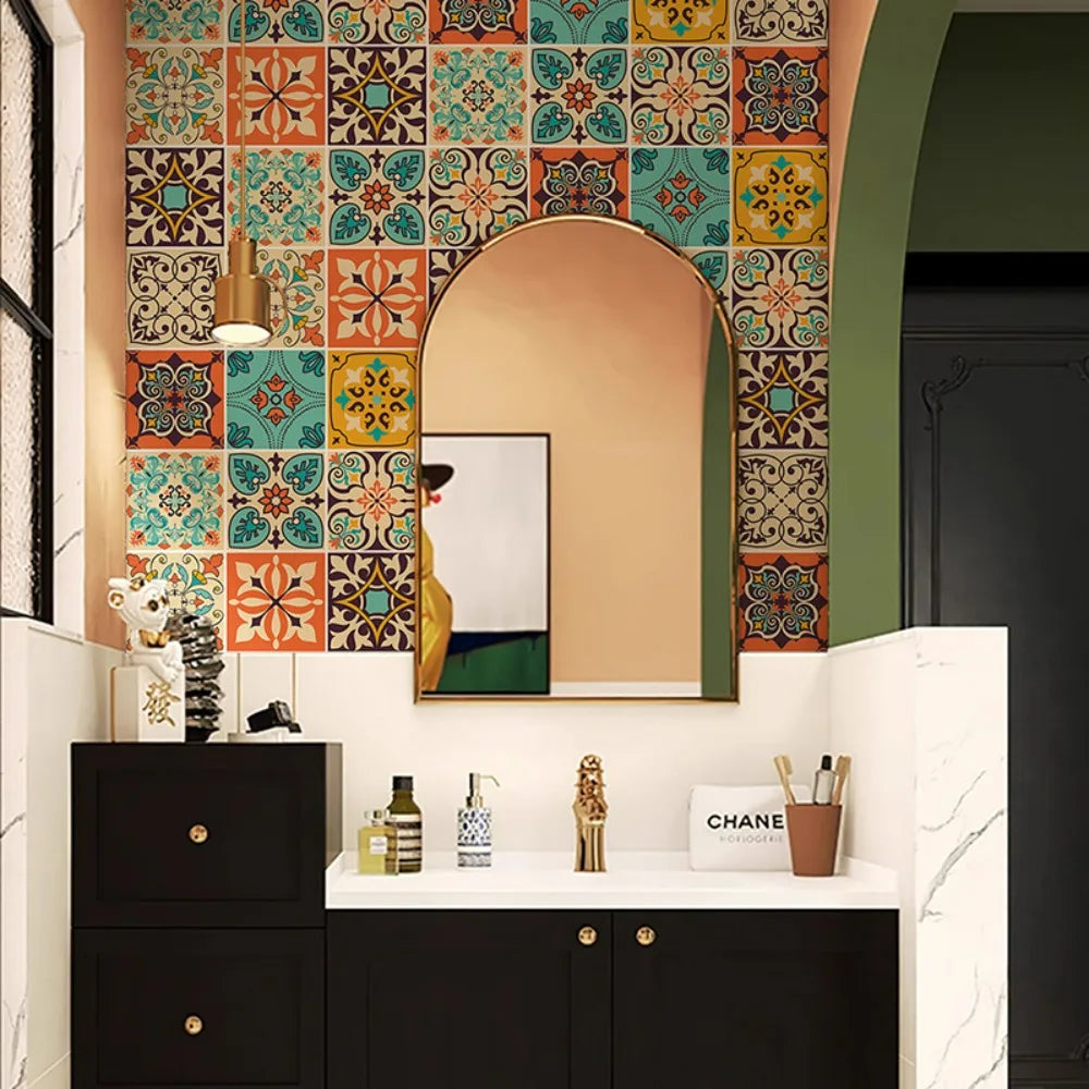 Tile Peel And Stick Vinyl Wall Decals For Home Decor