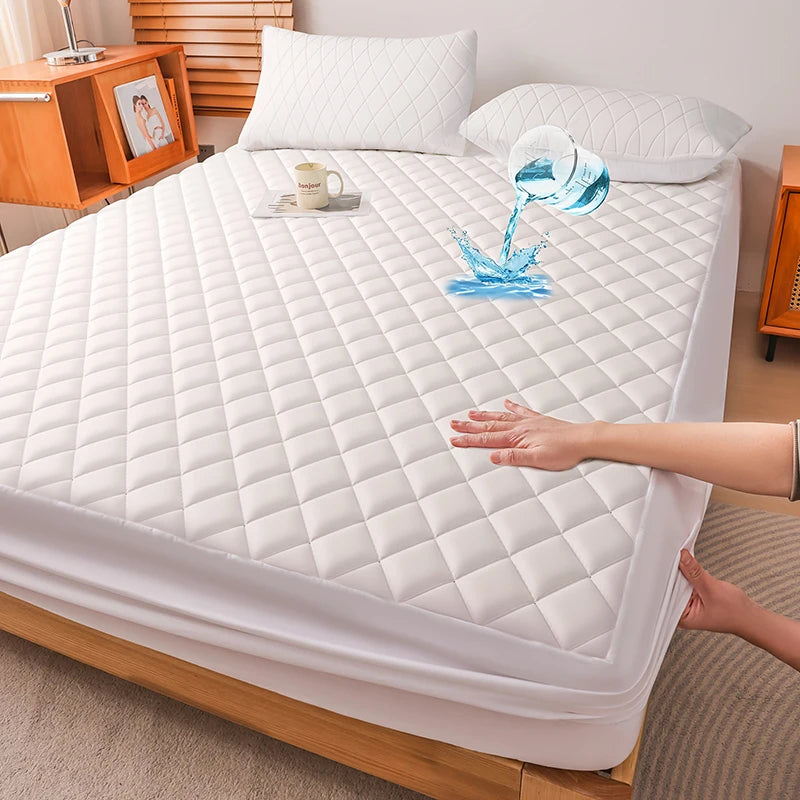 HGETVE Waterproof Mattress Protector Cooling Breathable Pad