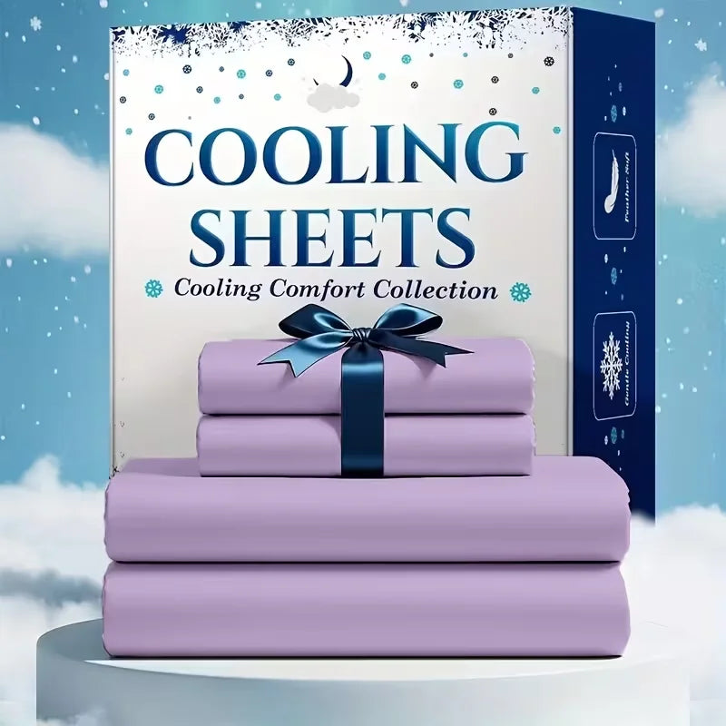 Bamboo Cooling Sheet Set For Children, Breathable And Comfortable