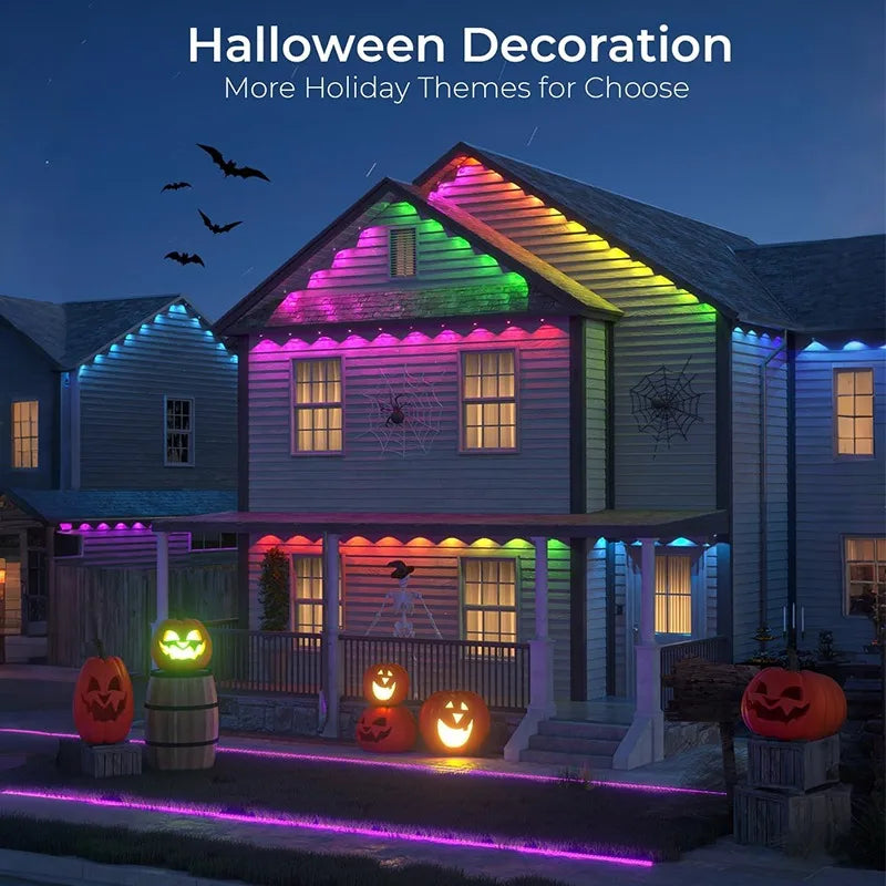 MIMIRGB Outdoor Waterproof RGB String Lights For Holidays