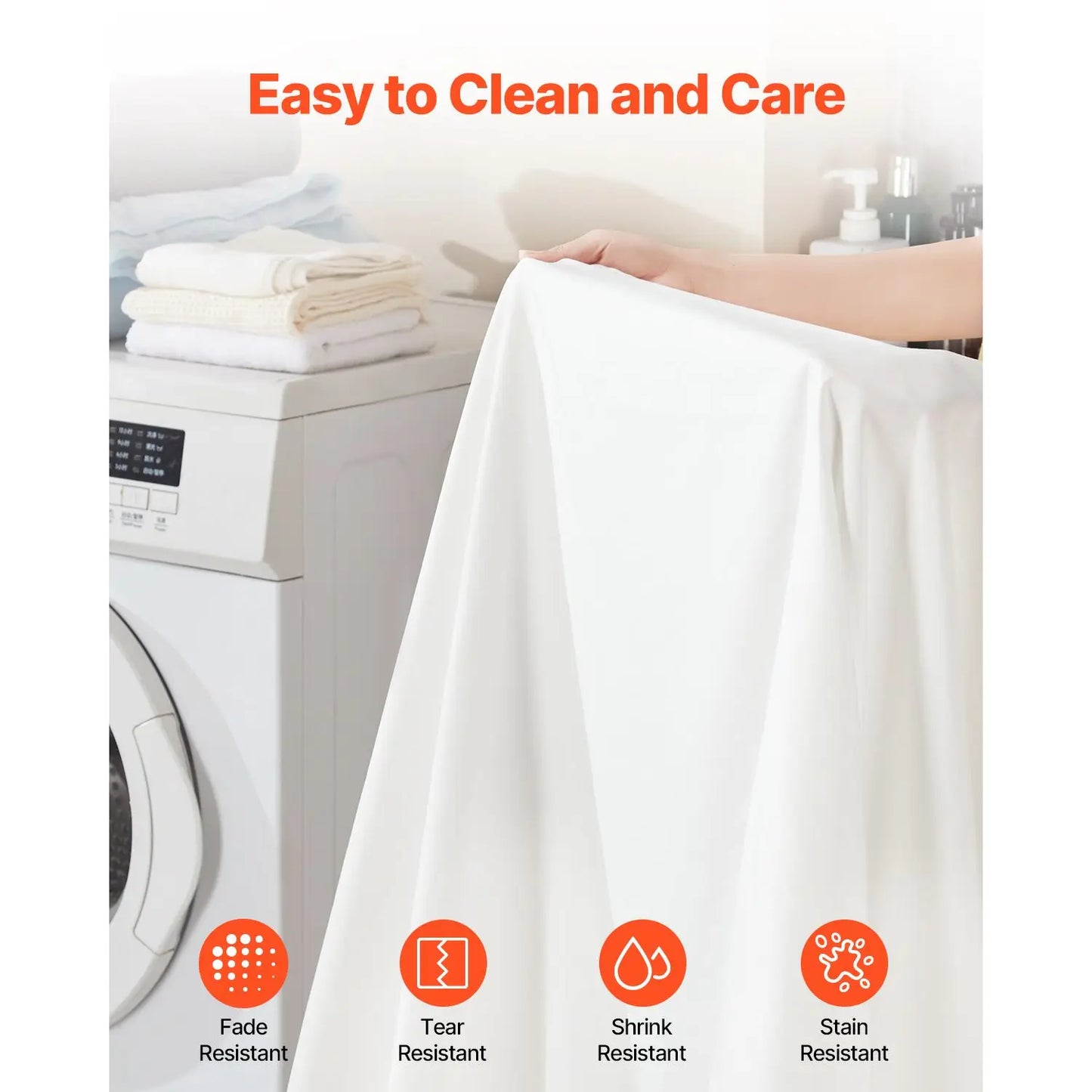 Oeny 4 Piece Cooling Breathable Jacquard Bed Sheet Set
