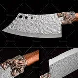 7-Piece Stainless Steel Kitchen Knife Set With Ergonomic Handles