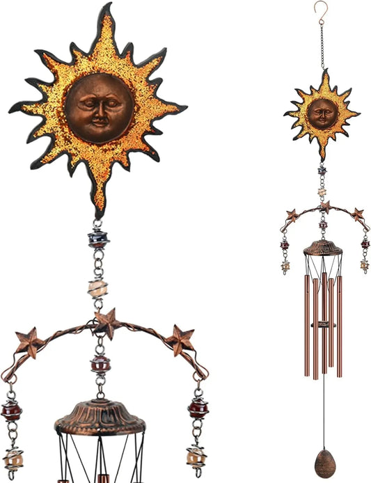 Deep Tone Aluminum Wind Chime Outdoor Patio Decor Gift