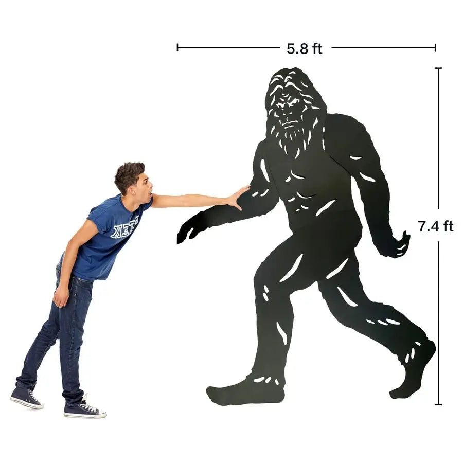 Bigfoot Outdoor Metal Yard Statue Sasquatch Decor Display
