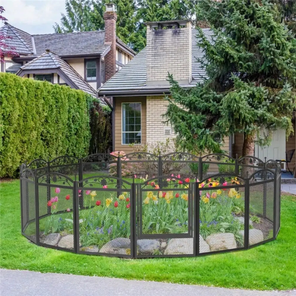Heavy Duty Dog Playpen Indoor Outdoor Pet Fence Exercise Cage