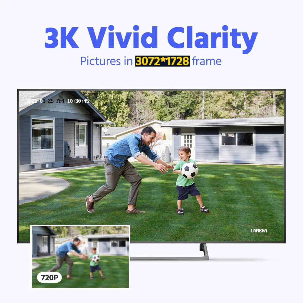 ANNKE 3K Dual Light IR Network Camera With BuiltIn Mic